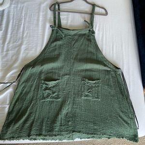 ARULA overall linen dress